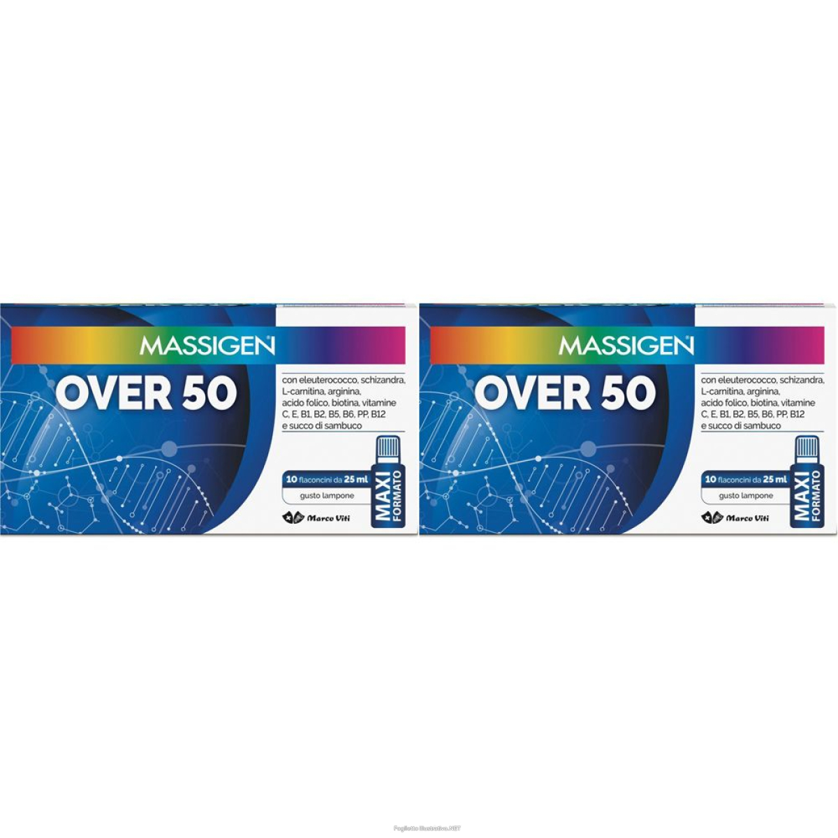 Cerca Offerte di massigen over 50 10 flaconi da 25 ml set da 2 - risparmia il 15% con i e acquista online