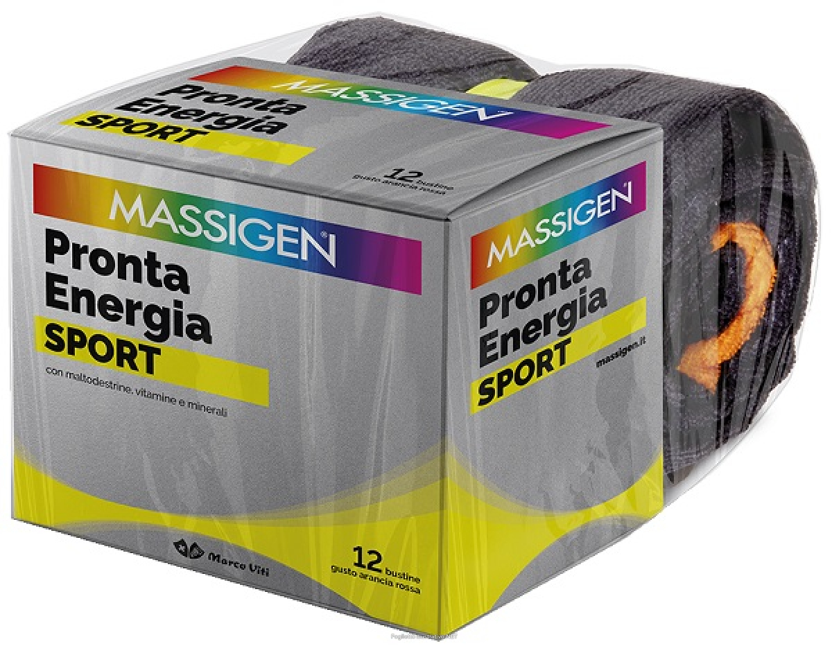 Cerca Offerte di massigen - pronta energia sport integratore alimentare antistress confezione 12 bustine + telo microfibra e acquista online