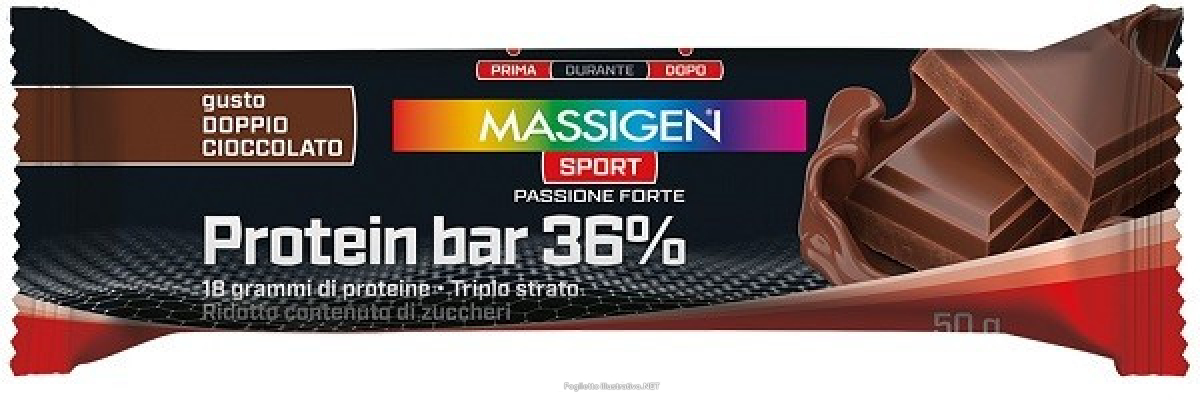 Cerca Offerte di massigen sport protein barretta 36% doppio cioccolato 35 g e acquista online