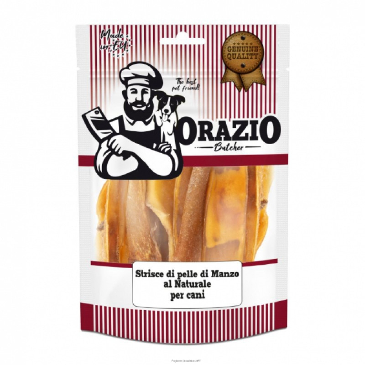 Cerca Offerte di Masticabili Orazio Butcher Cane Snack Strisce Pelle Manzo Naturale 200 g e acquista online