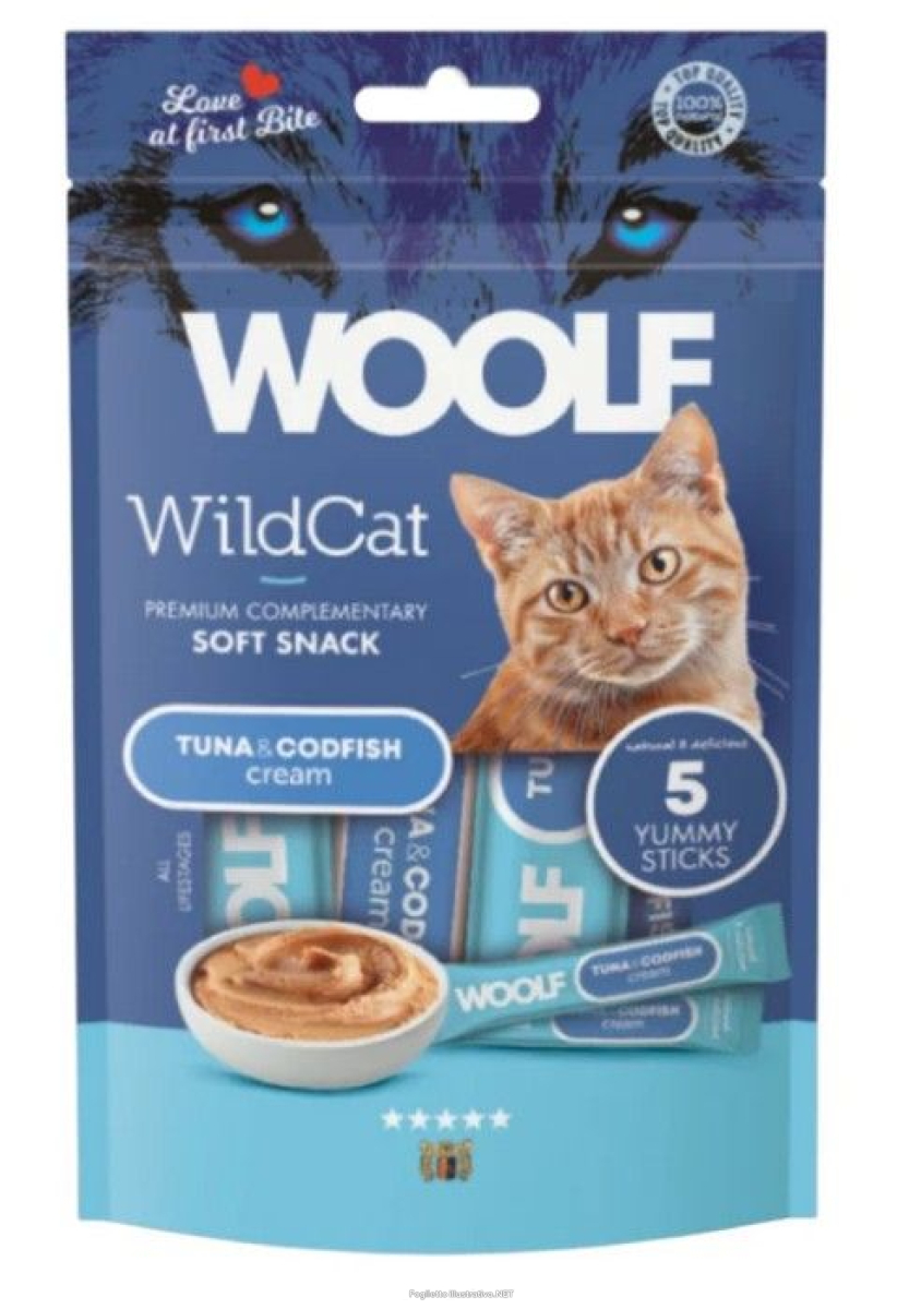 Cerca Offerte di mast woolf gatto soft snack cream tonno e merluzzo 70gr e acquista online