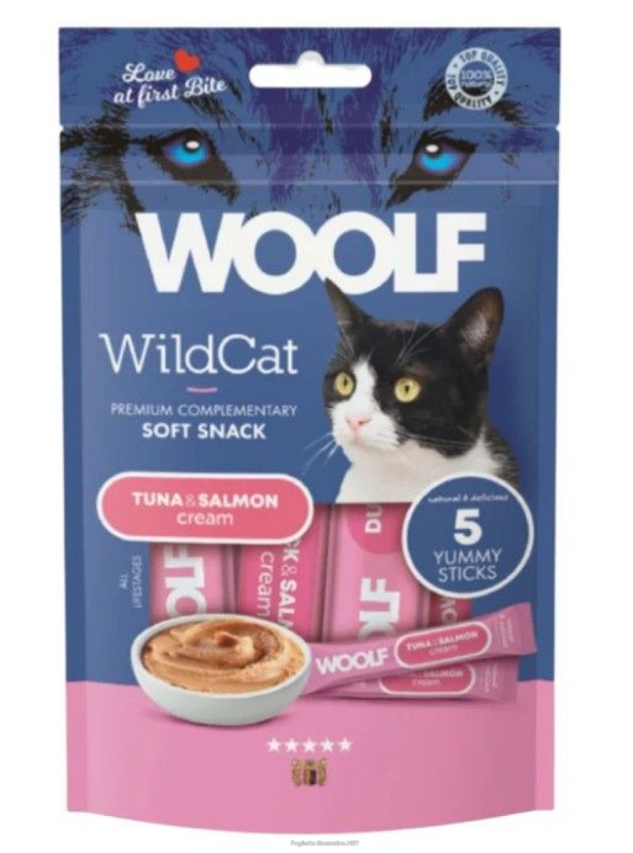 Cerca Offerte di mast woolf gatto soft snack cream tonno e salmone 70gr e acquista online
