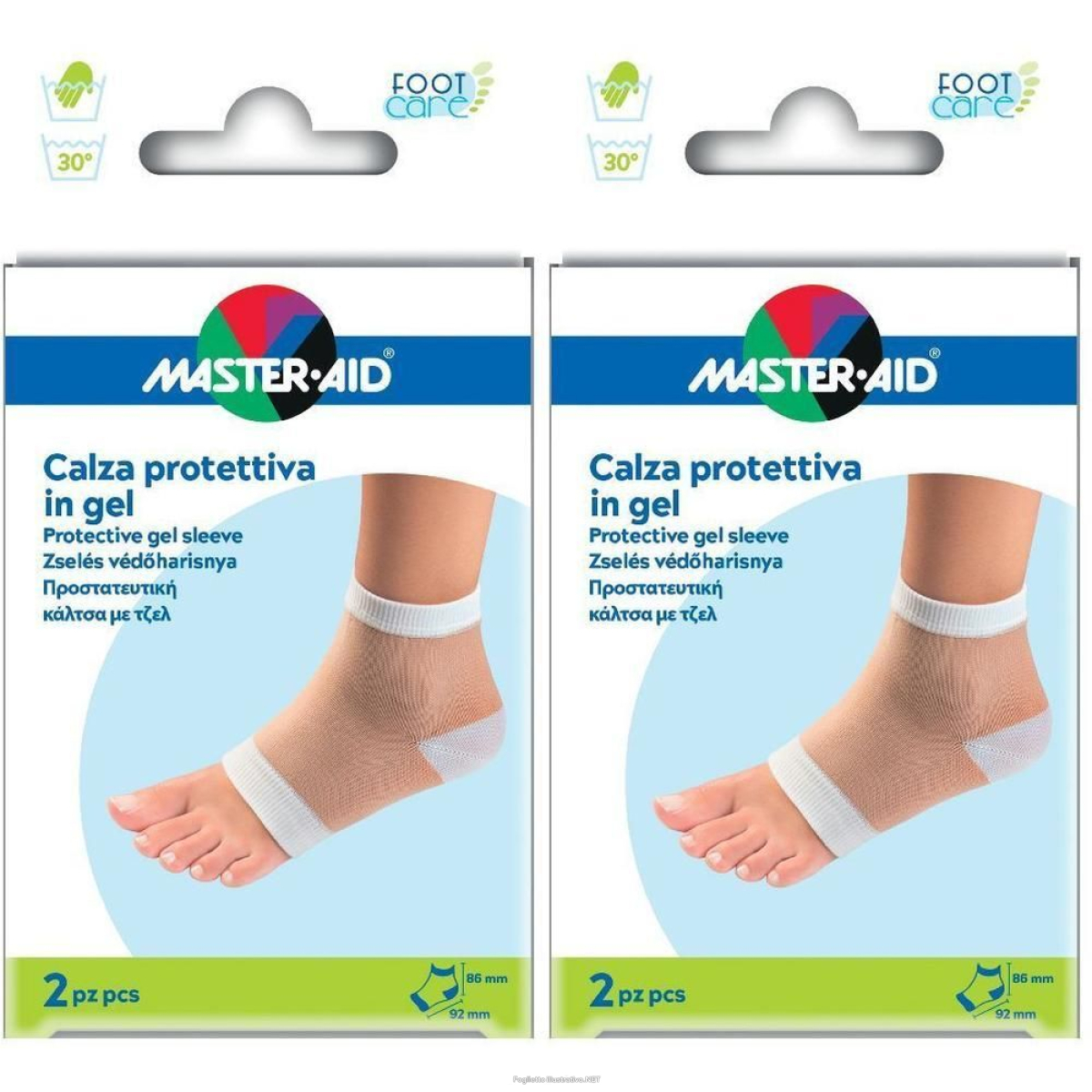 Cerca Offerte di master aid calza protettiva tessuto+gel 2x2 st e acquista online