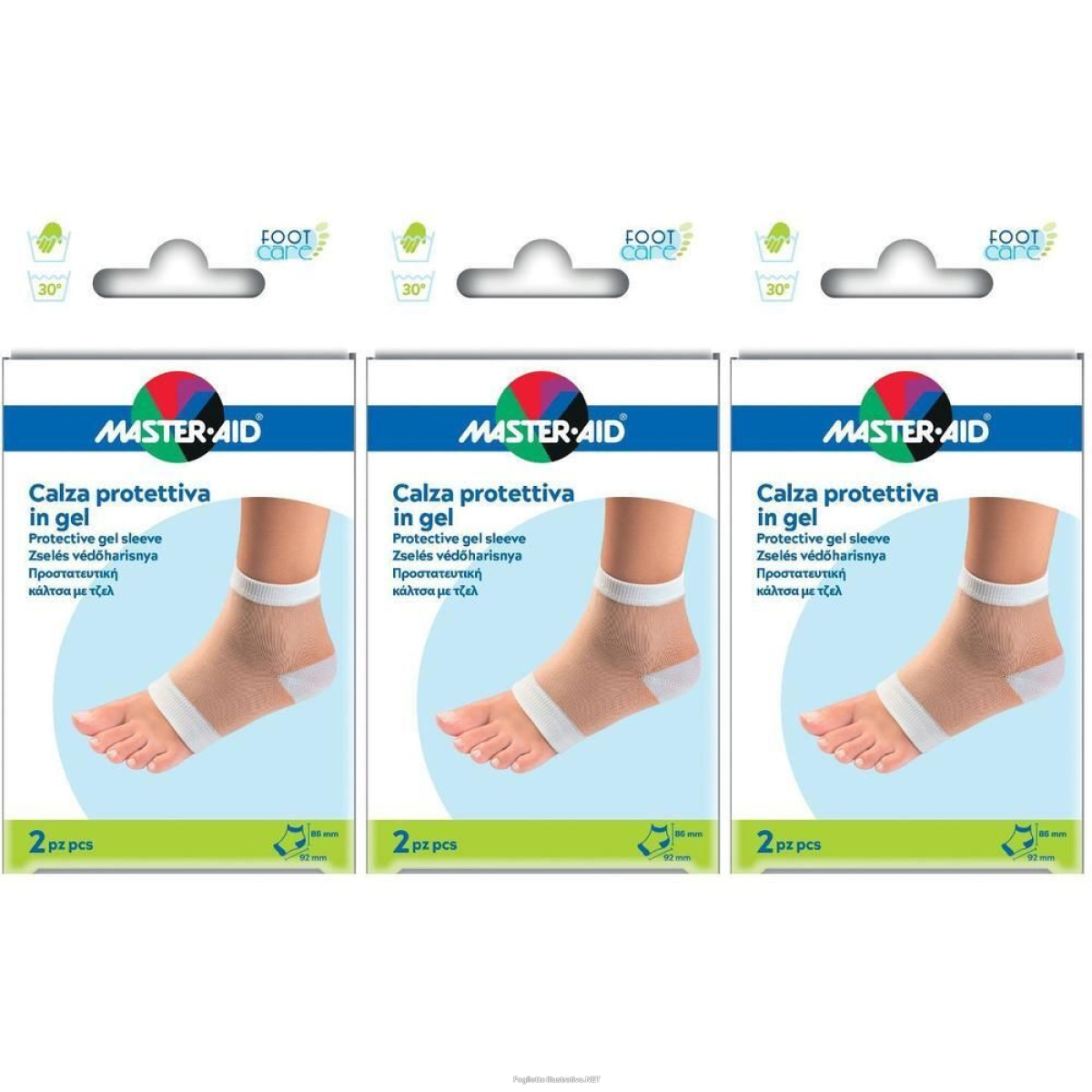 Cerca Offerte di master aid calza protettiva tessuto+gel 3x2 st e acquista online