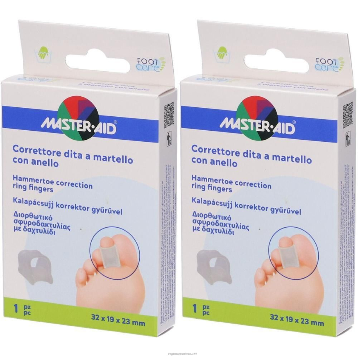 Cerca Offerte di master aid correttore dita a martello con anello 2x1 st e acquista online