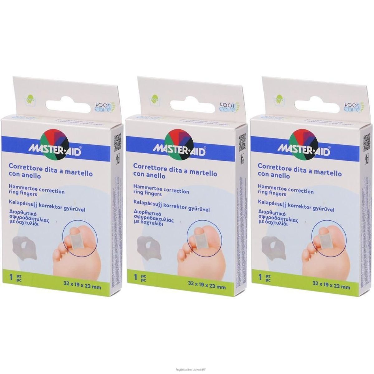 Cerca Offerte di master aid correttore dita a martello con anello 3x1 st e acquista online