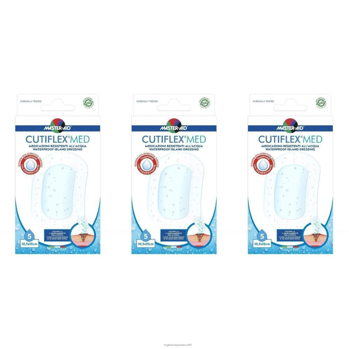 Cerca Offerte di master aid® cutiflex® waterproof 10,5 x 15 cm 3x5 pz cerotto e acquista online