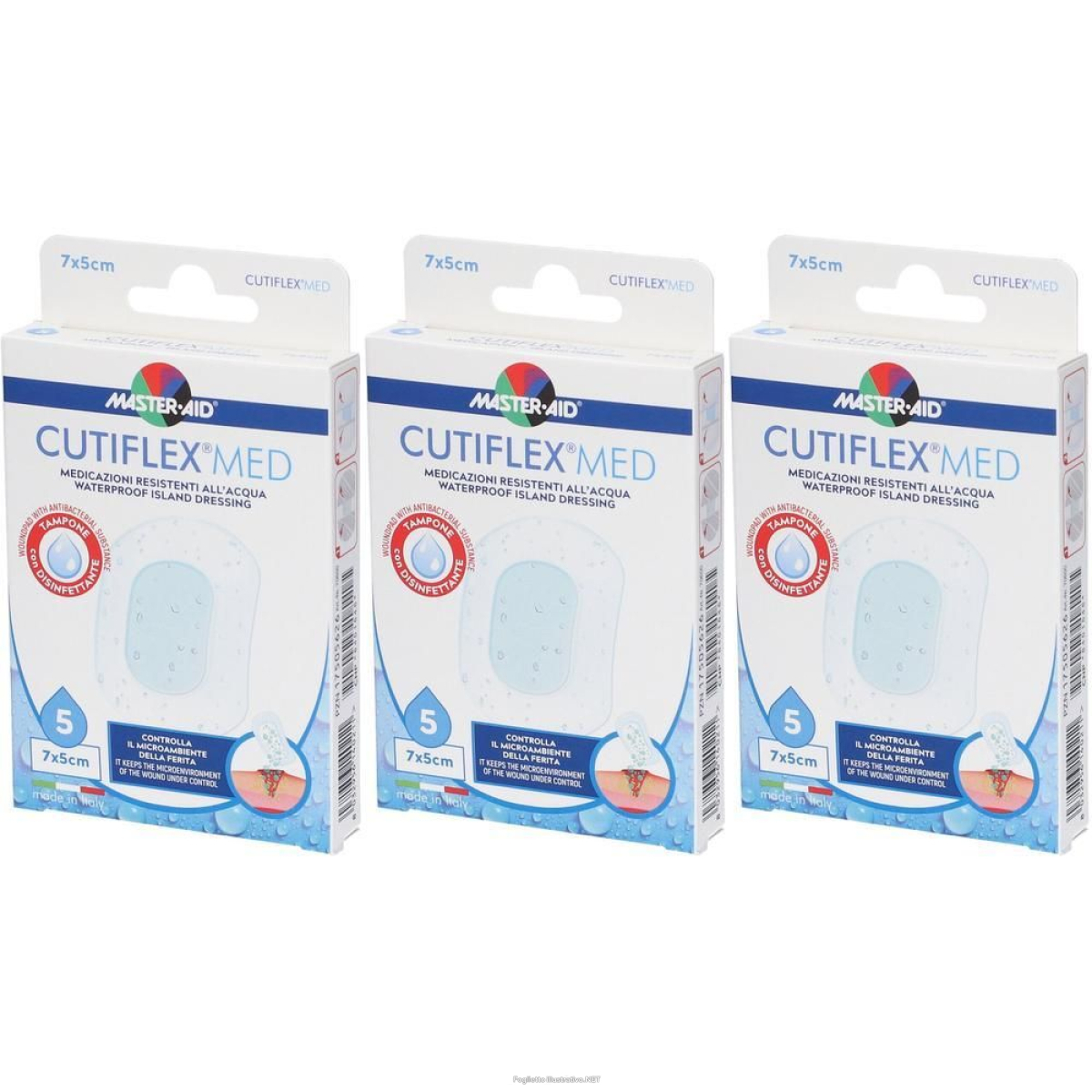 Cerca Offerte di master aid® cutiflex® waterproof 7 x 5 cm 3x5 pz cerotto e acquista online