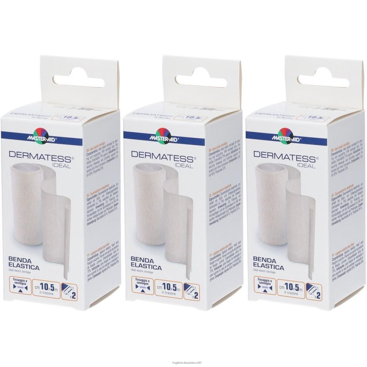 Cerca Offerte di master-aid® dermatess® ideal benda elastica 10 cm x 5 m 3x1 pz fasciat e acquista online