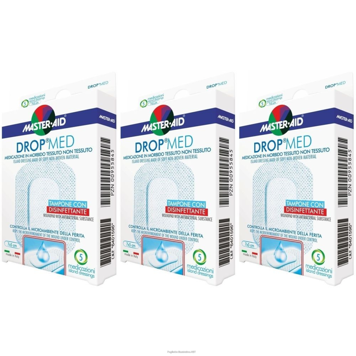 Cerca Offerte di master-aid® drop® med medicazione autoadesiva 7x5 cm set da 3 3x5 pz c e acquista online