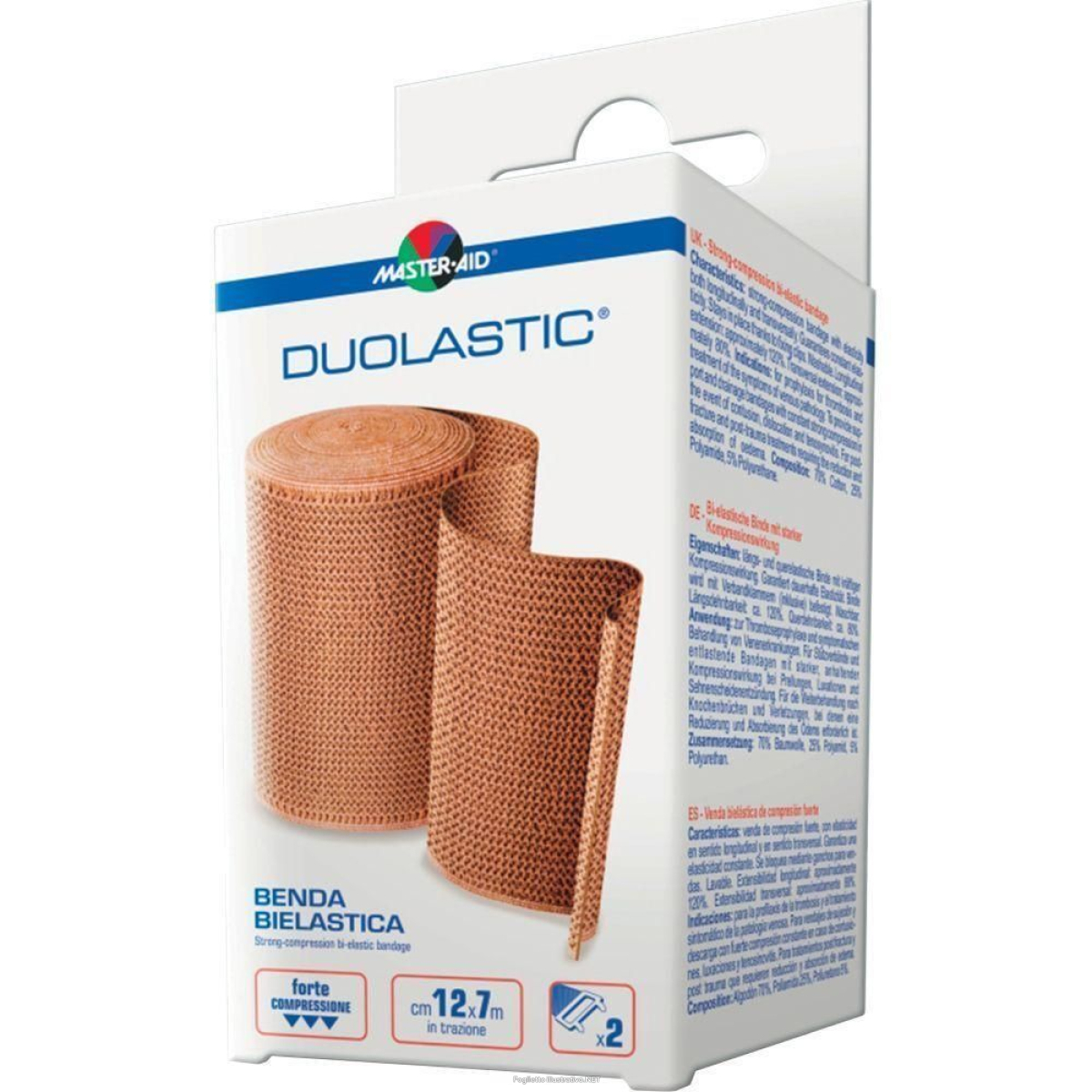 Cerca Offerte di master aid duolastic benda bielastica 10cm x 7m 4x1 pz bendaggio/i e acquista online