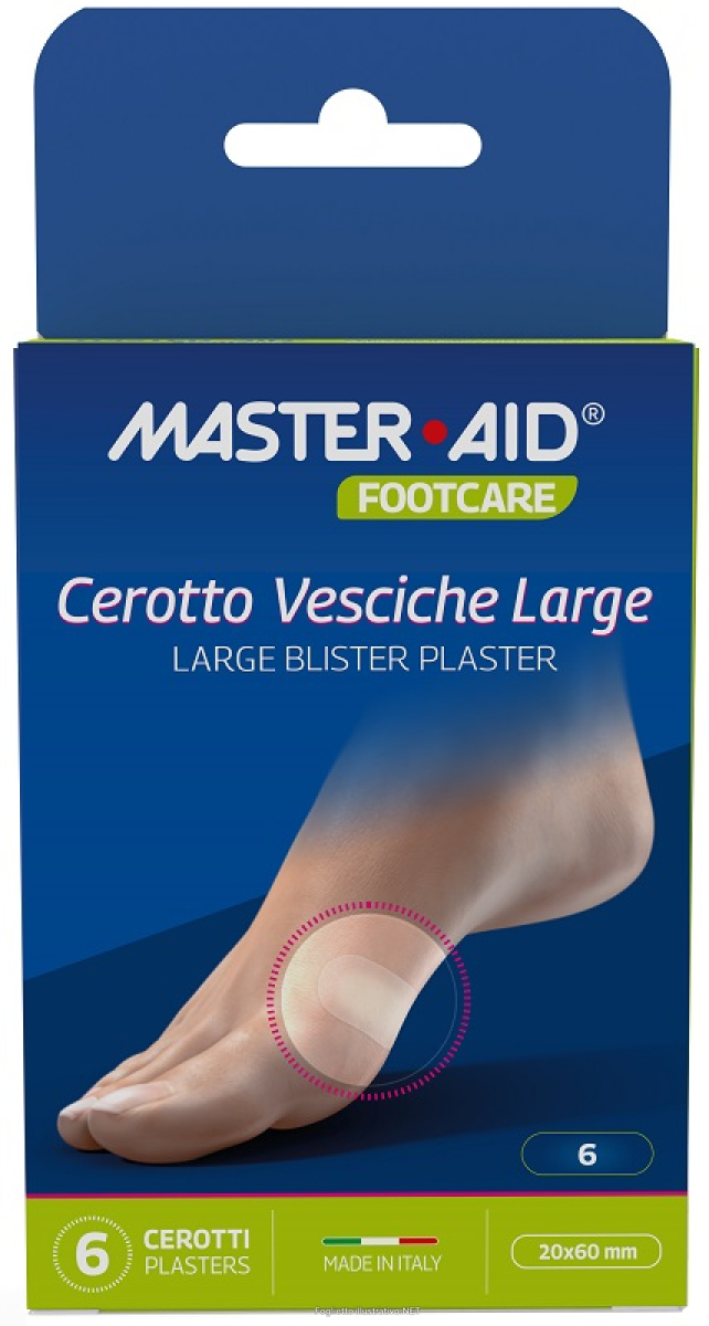 Cerca Offerte di master-aid foot care cerotti idrocolloidali large per vesciche piede 20 x 60mm 6 pezzi e acquista online