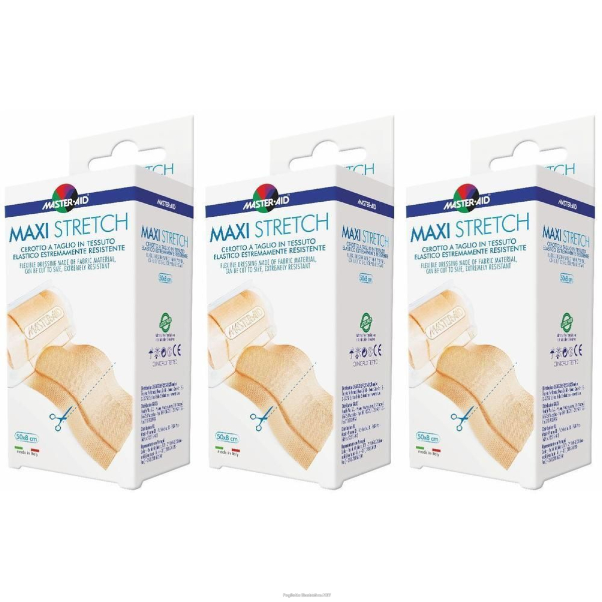 Cerca Offerte di master-aid® maxi stretch 50 x 8 cm 3x1 pz cerotto e acquista online
