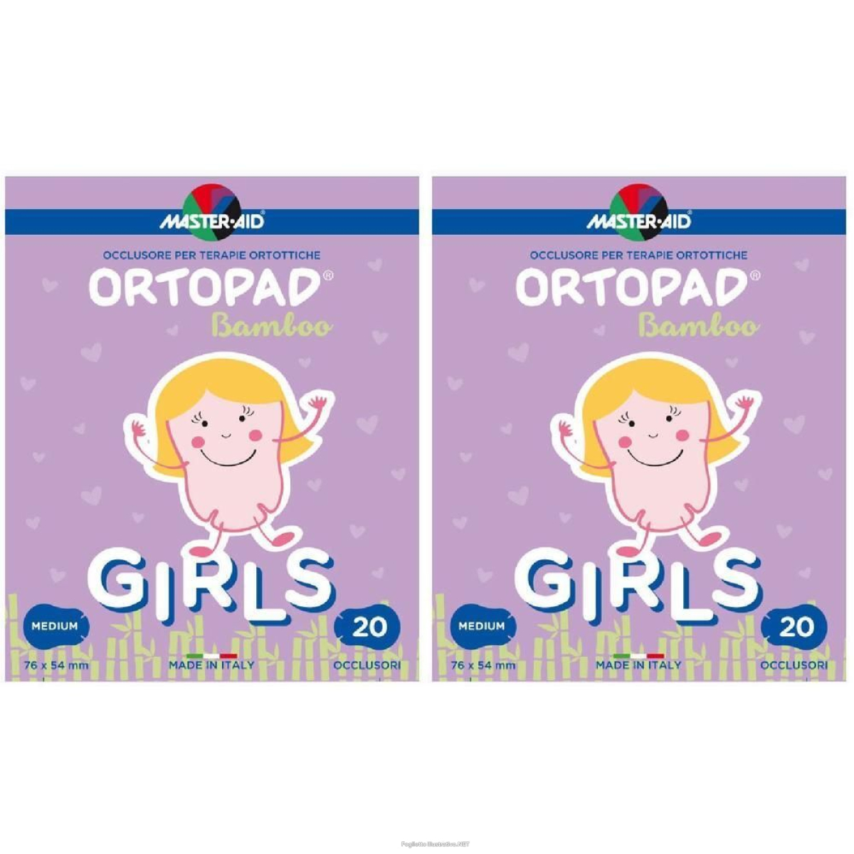 Cerca Offerte di master-aid® ortopad® bamboo girls 76 x 54 mm 2x20 pz cerotto e acquista online