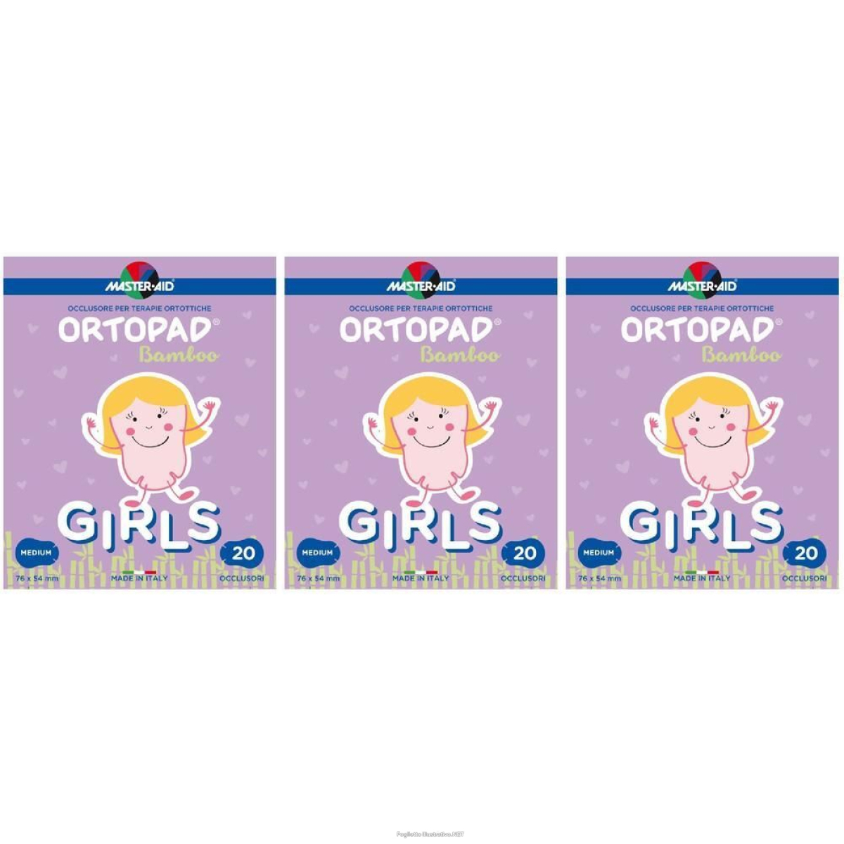 Cerca Offerte di master-aid® ortopad® bamboo girls 76 x 54 mm 3x20 pz cerotto e acquista online