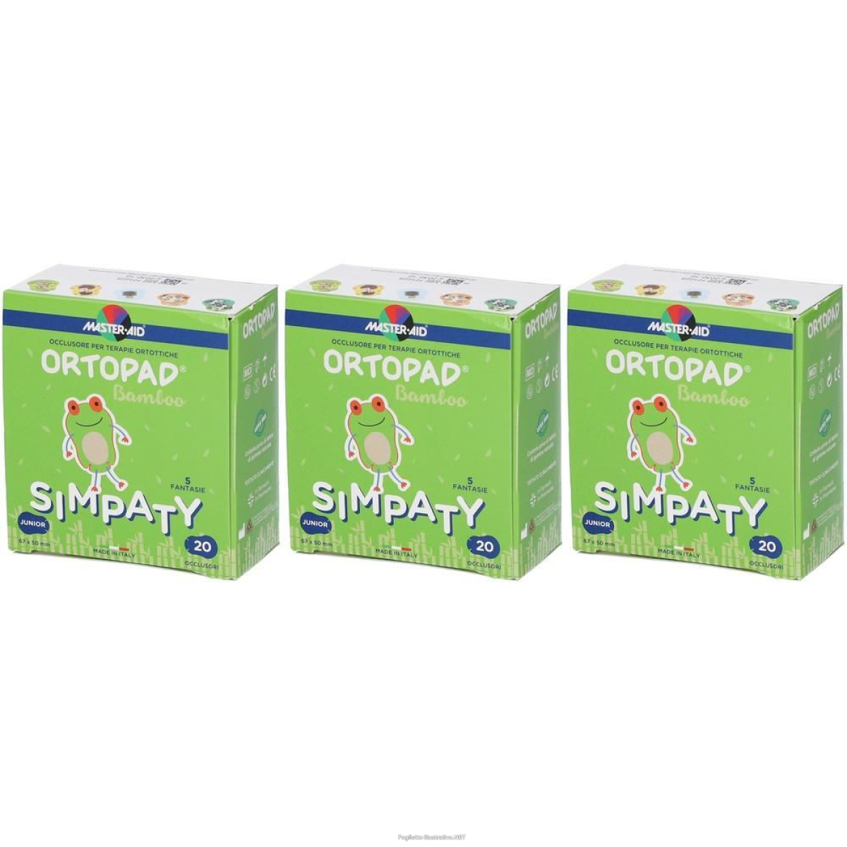 Cerca Offerte di master aid ortopad simpaty cerotto oculare formato junior 3x20 pz cero e acquista online
