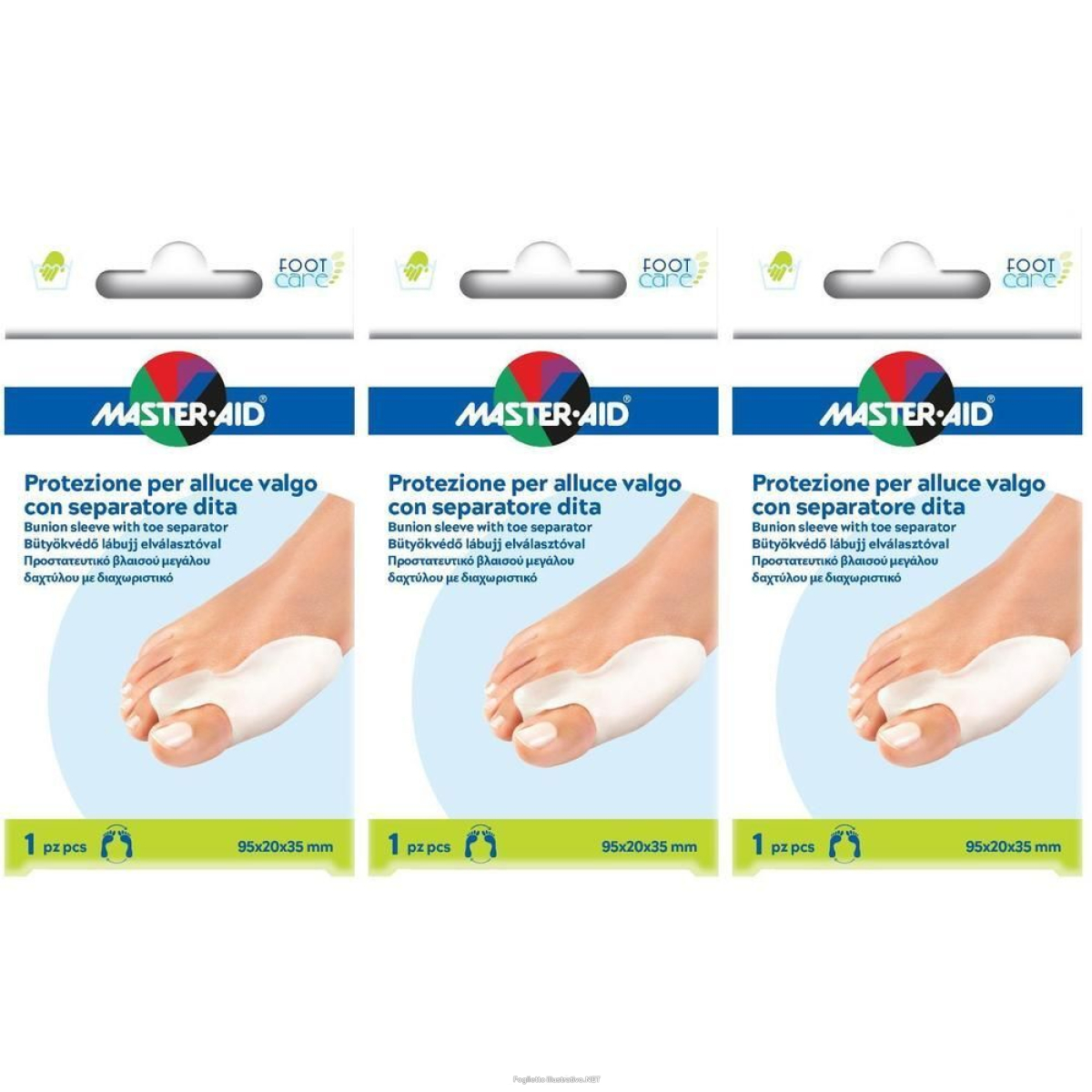 Cerca Offerte di master-aid protezione per alluce valgo con separatore dita 3x1 st e acquista online