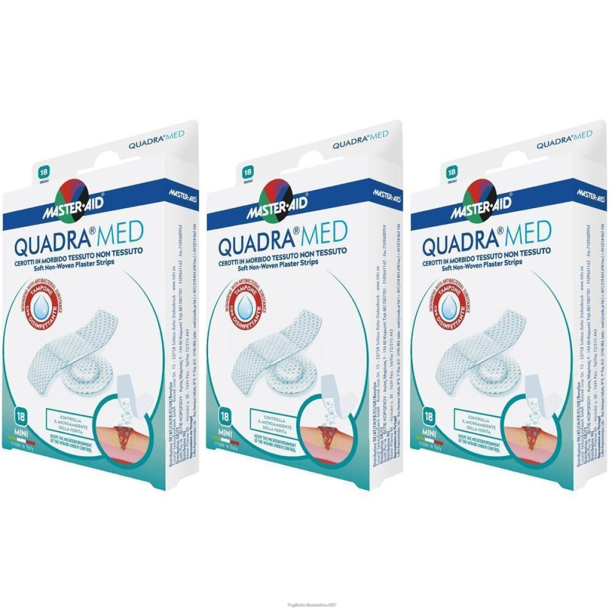 Cerca Offerte di master-aid® quadra med® 2 formati mini 18 pz cerotto e acquista online