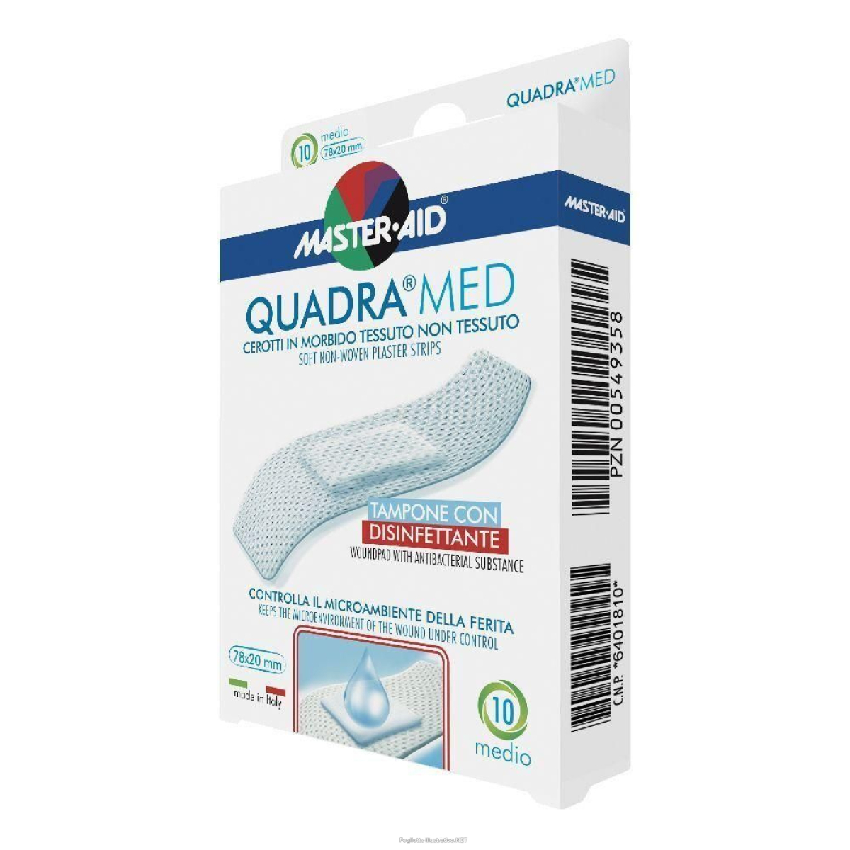 Cerca Offerte di master-aid® quadra med® 78 x 20 mm medio 10 pz cerotto e acquista online