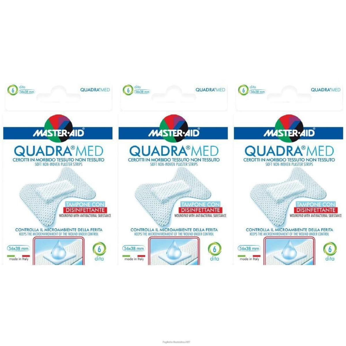 Cerca Offerte di master aid® quadra® med cerotti 3x6 pz cerotto e acquista online