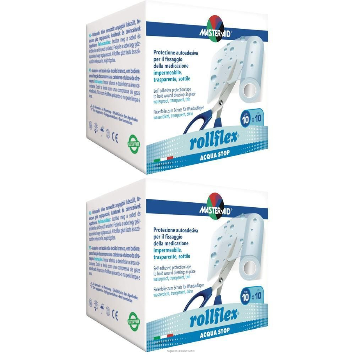 Cerca Offerte di master aid rollflex acqua stop 10x10 cm 2x1 pz cerotto e acquista online