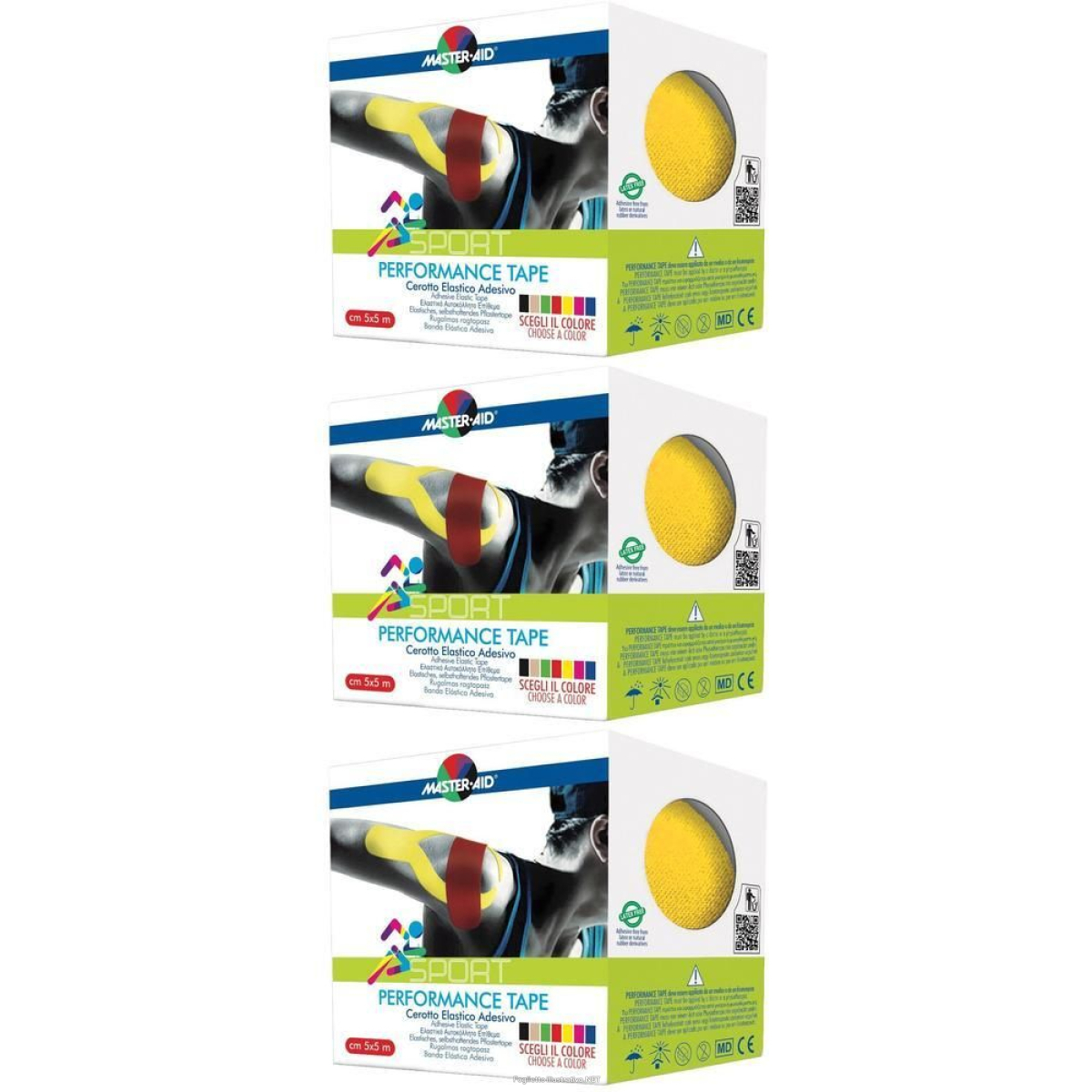 Cerca Offerte di Master-Aid Sport Perform Yellow Taping Neuromuscolare 5 X 500 cm 3x1 P e acquista online