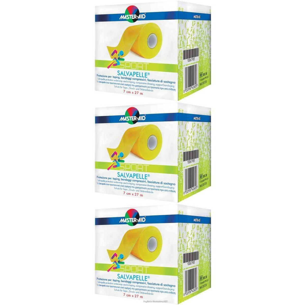 Cerca Offerte di master•aid sport salvapelle 3x1 pz fasciatura e acquista online