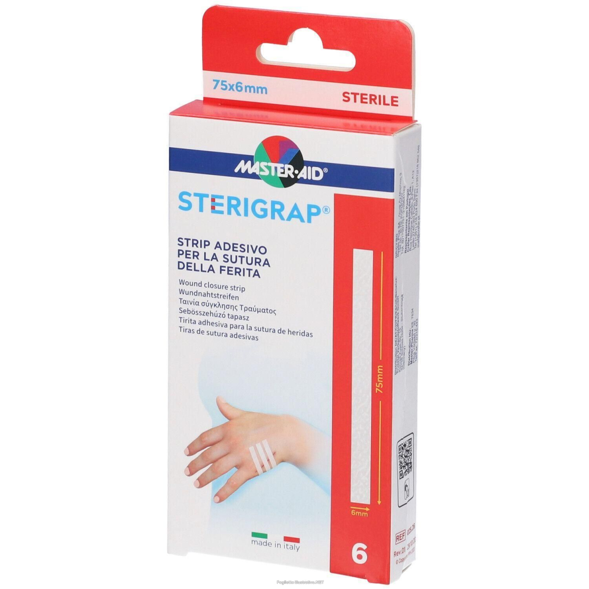 Cerca Offerte di master-aid sterigrap strip adesivo sutura ferite 75x6 mm 4x6 st e acquista online