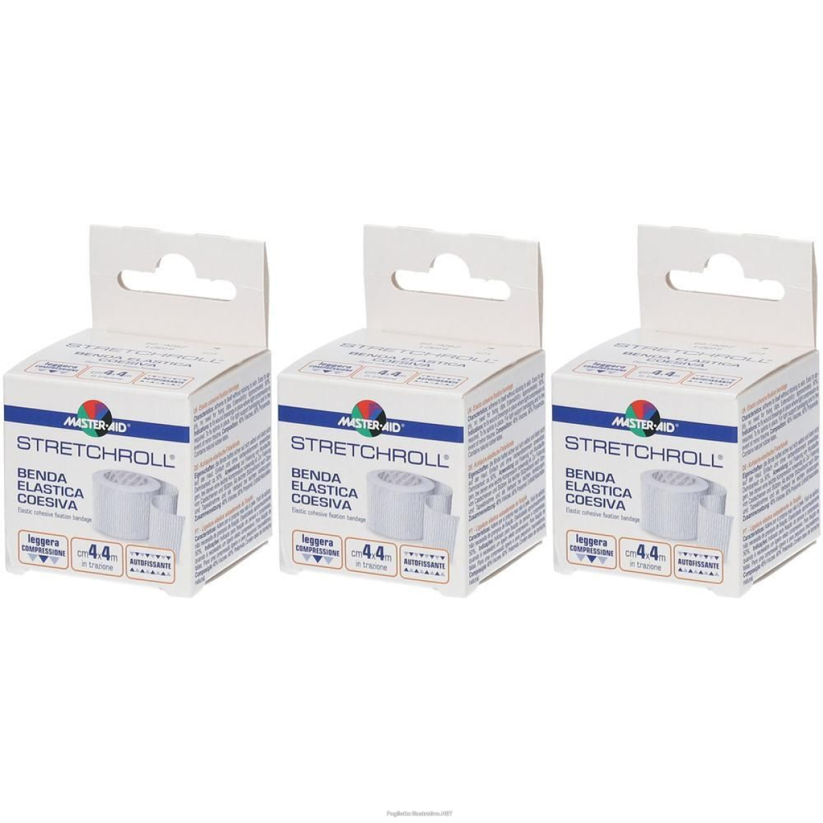 Cerca Offerte di master-aid® stretchroll® 4 cm x m benda elastica coesiva 3x1 pz cero e acquista online
