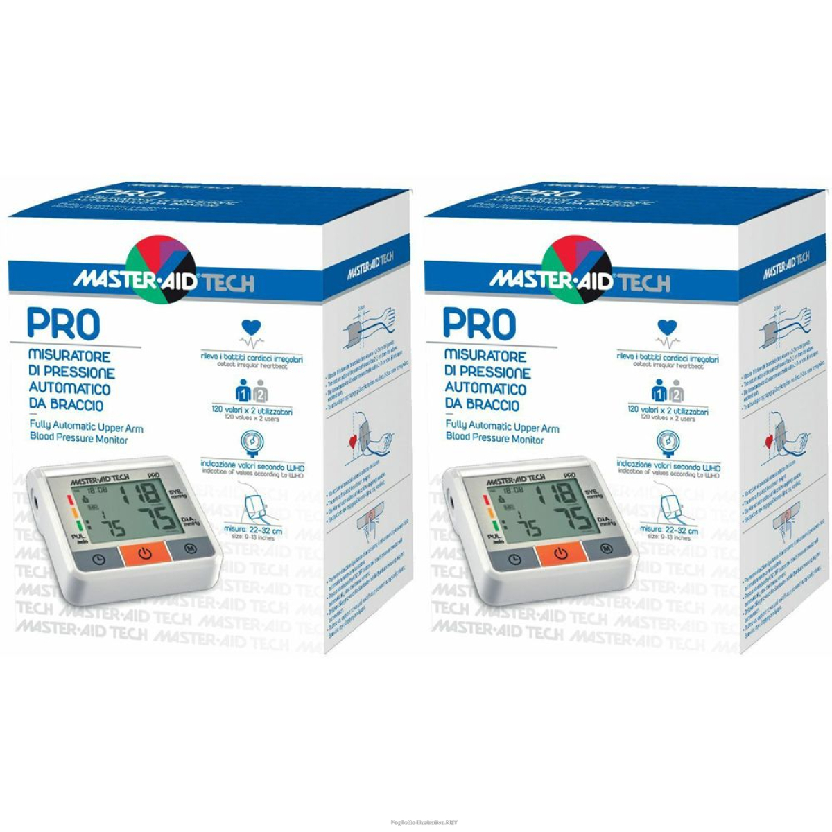 Cerca Offerte di master aid® tech pro misuratore di pressione set da 2 2x1 pz apparecch e acquista online