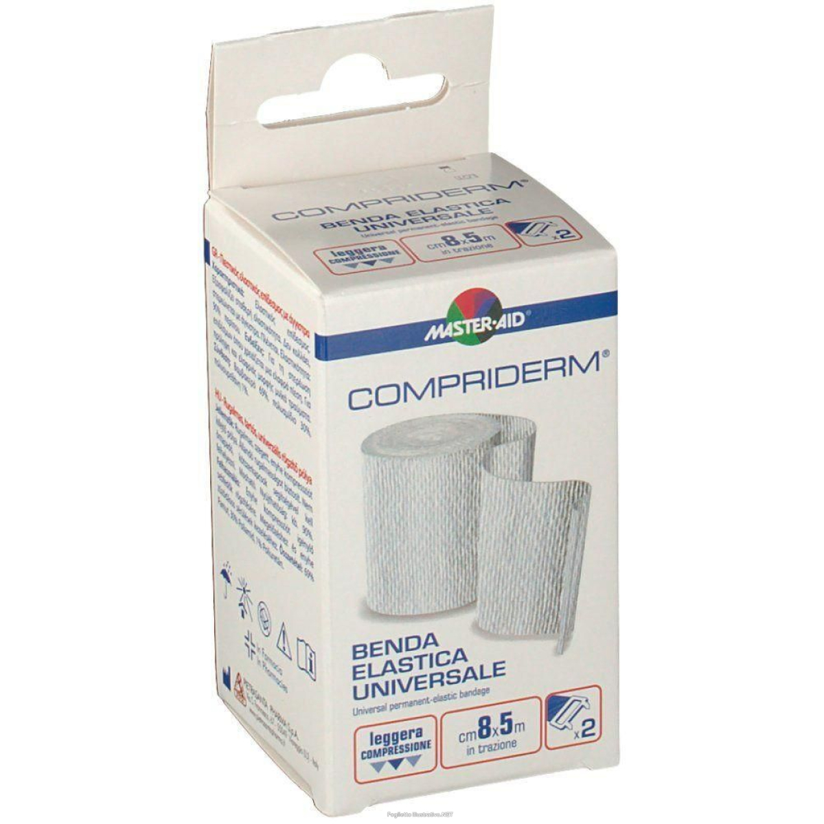 Cerca Offerte di masteraid® compriderm® benda elastica 8 cm x 5 m 4x1 pz assorbenti e acquista online