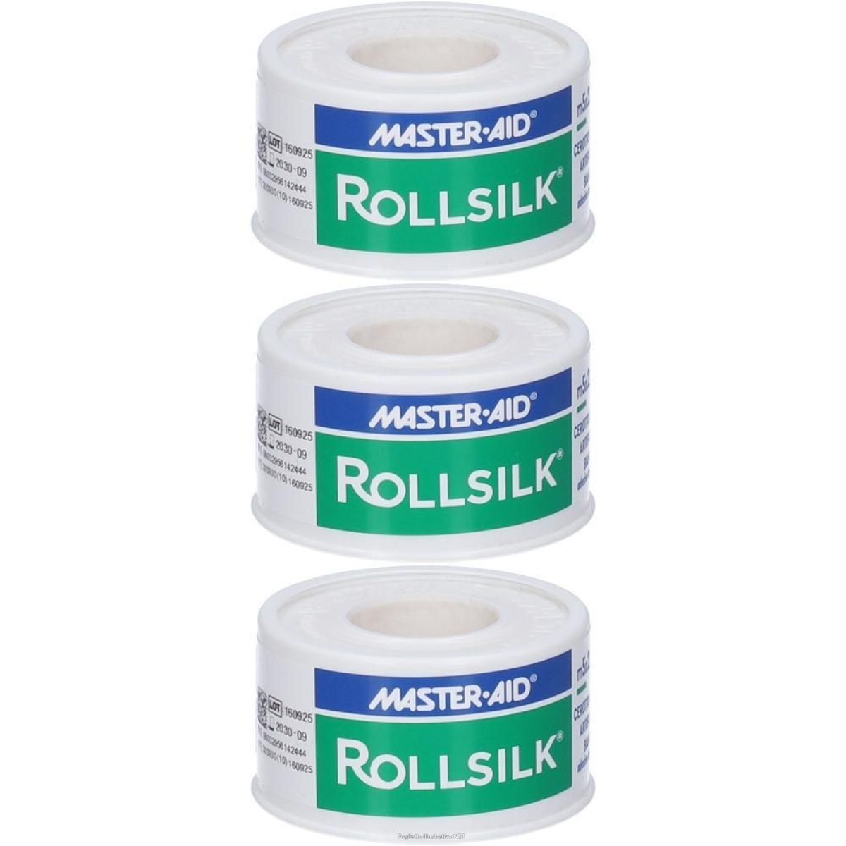 Cerca Offerte di masteraid® rollsilk® 5 m x 2,5 cm 3x1 pz cerotto e acquista online