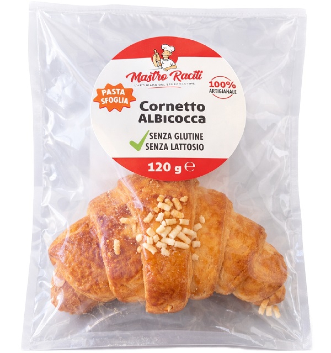 Cerca Offerte di Mastro raciti cornetto albicocca 120 g senza glutine senza lattosio e acquista online