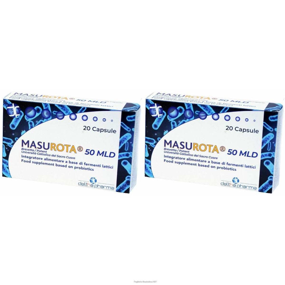 Cerca Offerte di masurota 50mld 20cps set da 2 2x20 pz capsule e acquista online
