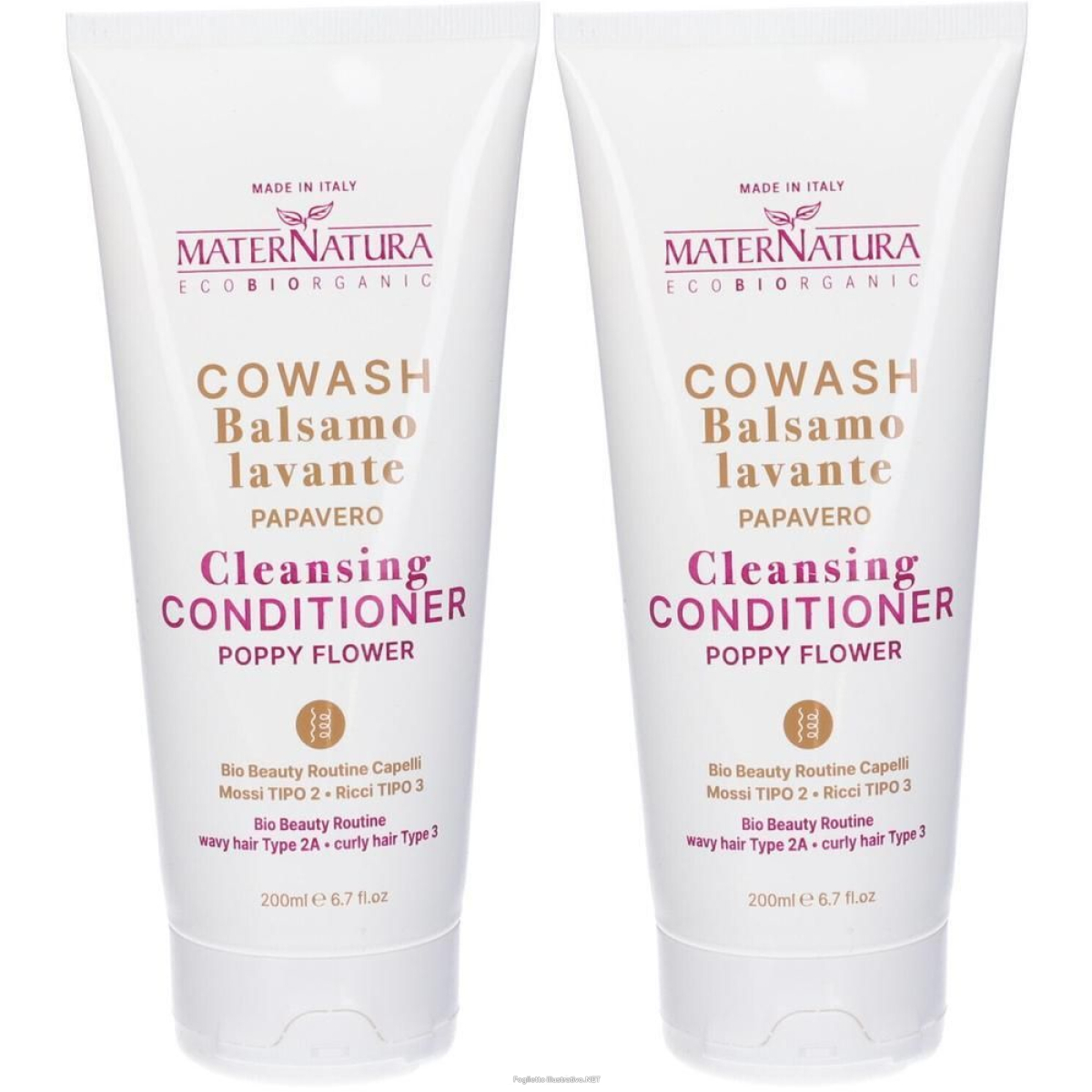 Cerca Offerte di maternatura cowash capelli ai fiori di papavero 2x200 ml e acquista online