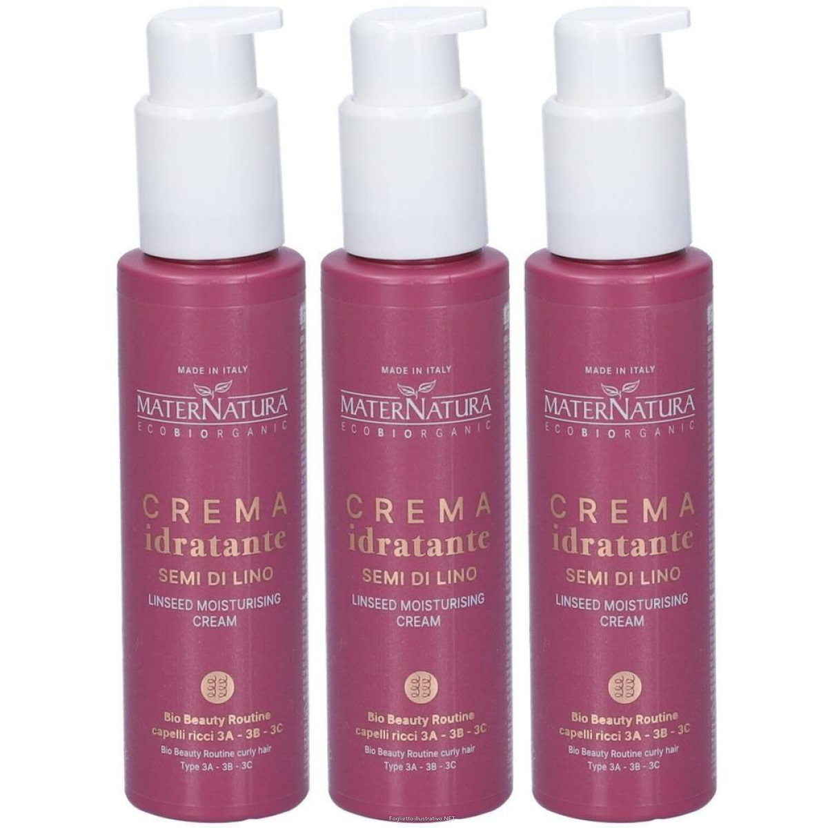 Cerca Offerte di maternatura crema idratante capelli ricci ai semi di lino 3x100 ml e acquista online
