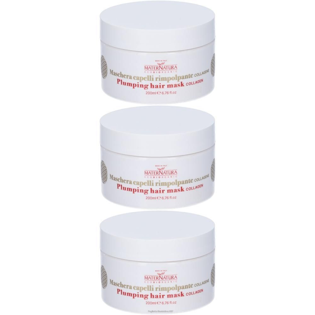 Cerca Offerte di maternatura maschera capelli rimpolpante antiage al collagene 3x200 g e acquista online