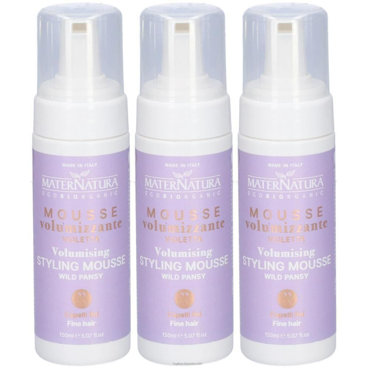 Cerca Offerte di maternatura mousse volumizzante capelli alla violetta 3x150 ml e acquista online