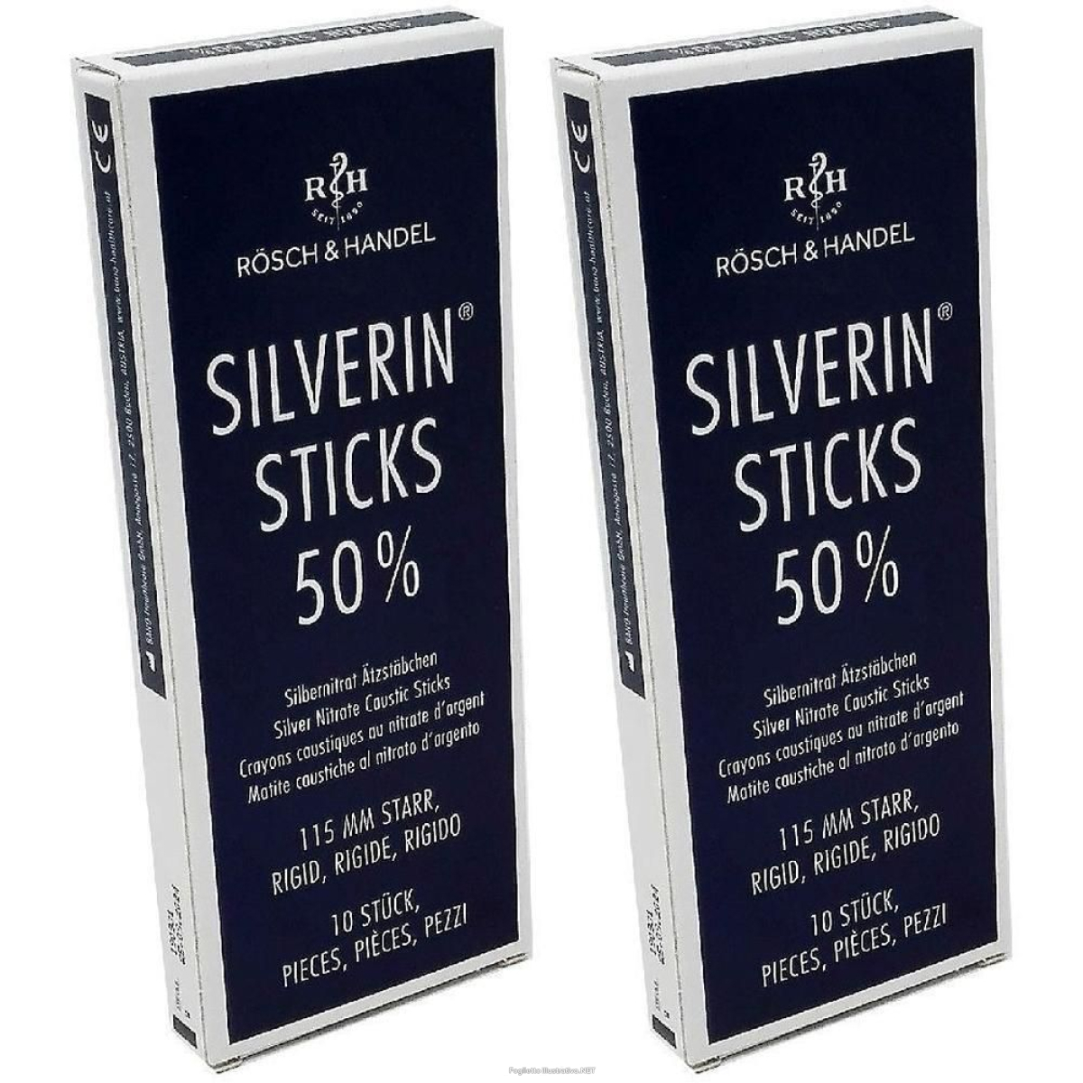 Cerca Offerte di matita caustica silverin nitrato d'argento 50% rigida lunghezza 2x10 p e acquista online