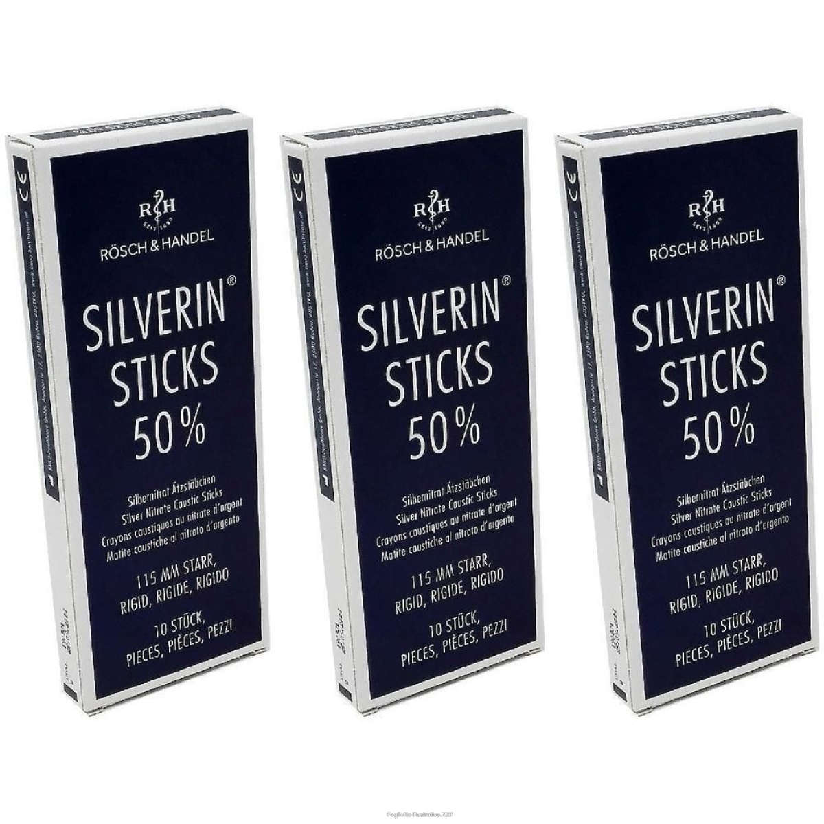 Cerca Offerte di matita caustica silverin nitrato d'argento 50% rigida lunghezza 3x10 p e acquista online