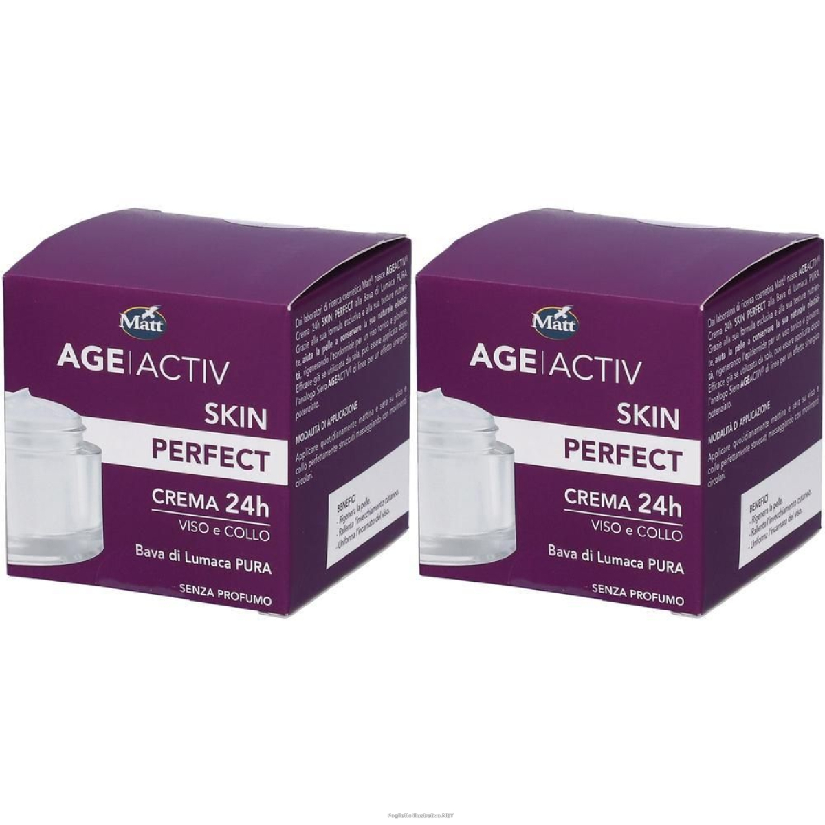 Cerca Offerte di matt® crema 24h elasticizzante anti-età bava di lumaca 2x50 ml e acquista online