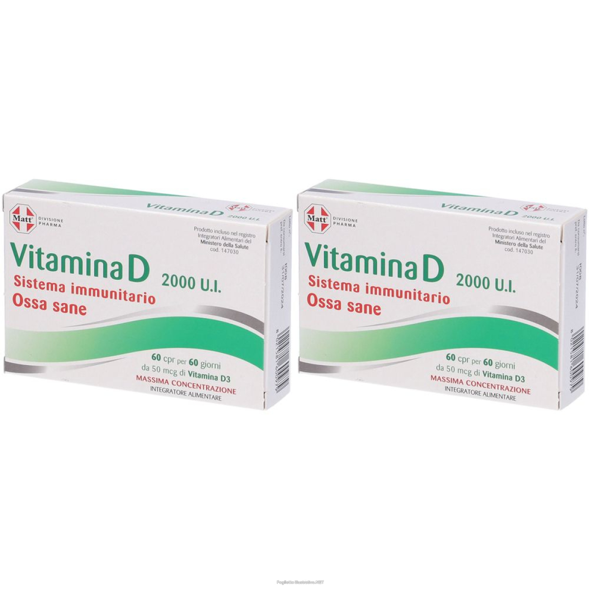 Cerca Offerte di matt® divisione pharma vitamina d set da 2 2x6 g compresse e acquista online