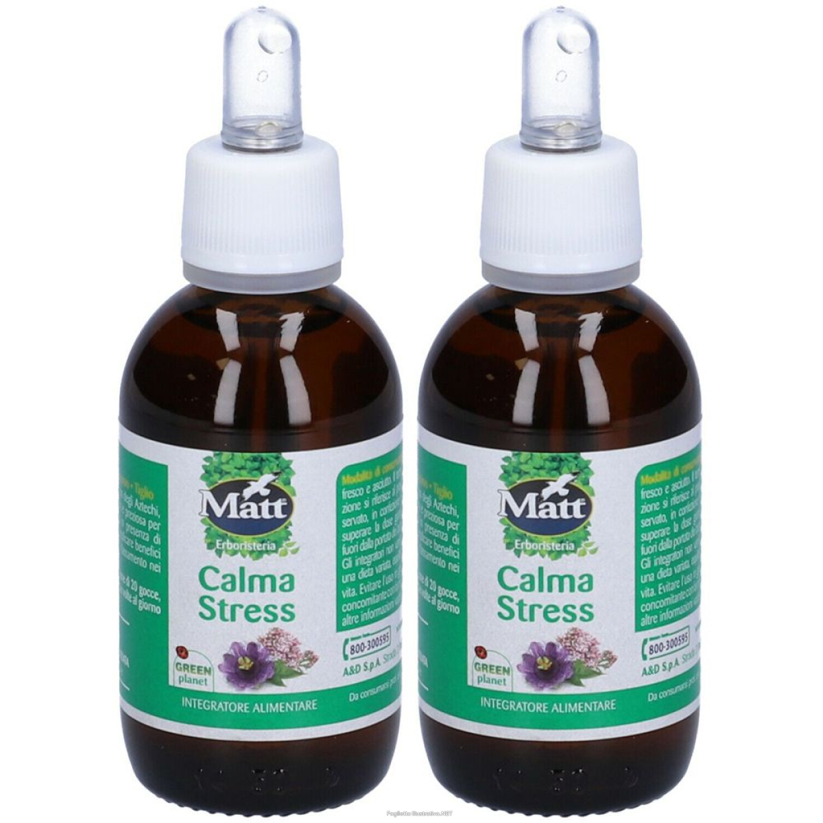 Cerca Offerte di matt erboristeria calma stress rilassante set da 2 2x50 ml gocce orali e acquista online