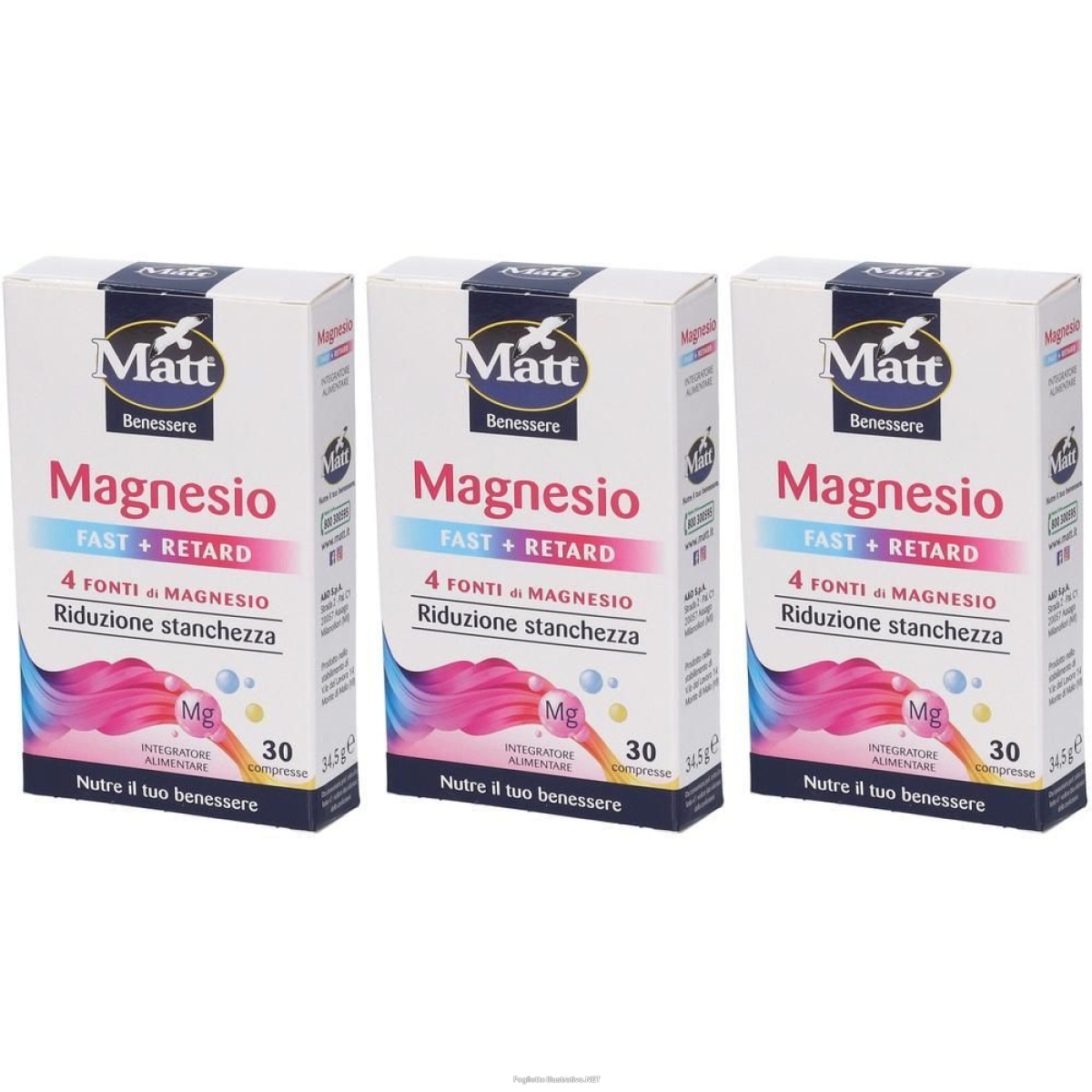 Cerca Offerte di matt® matt crono magnesio 3x34,5 g compresse e acquista online