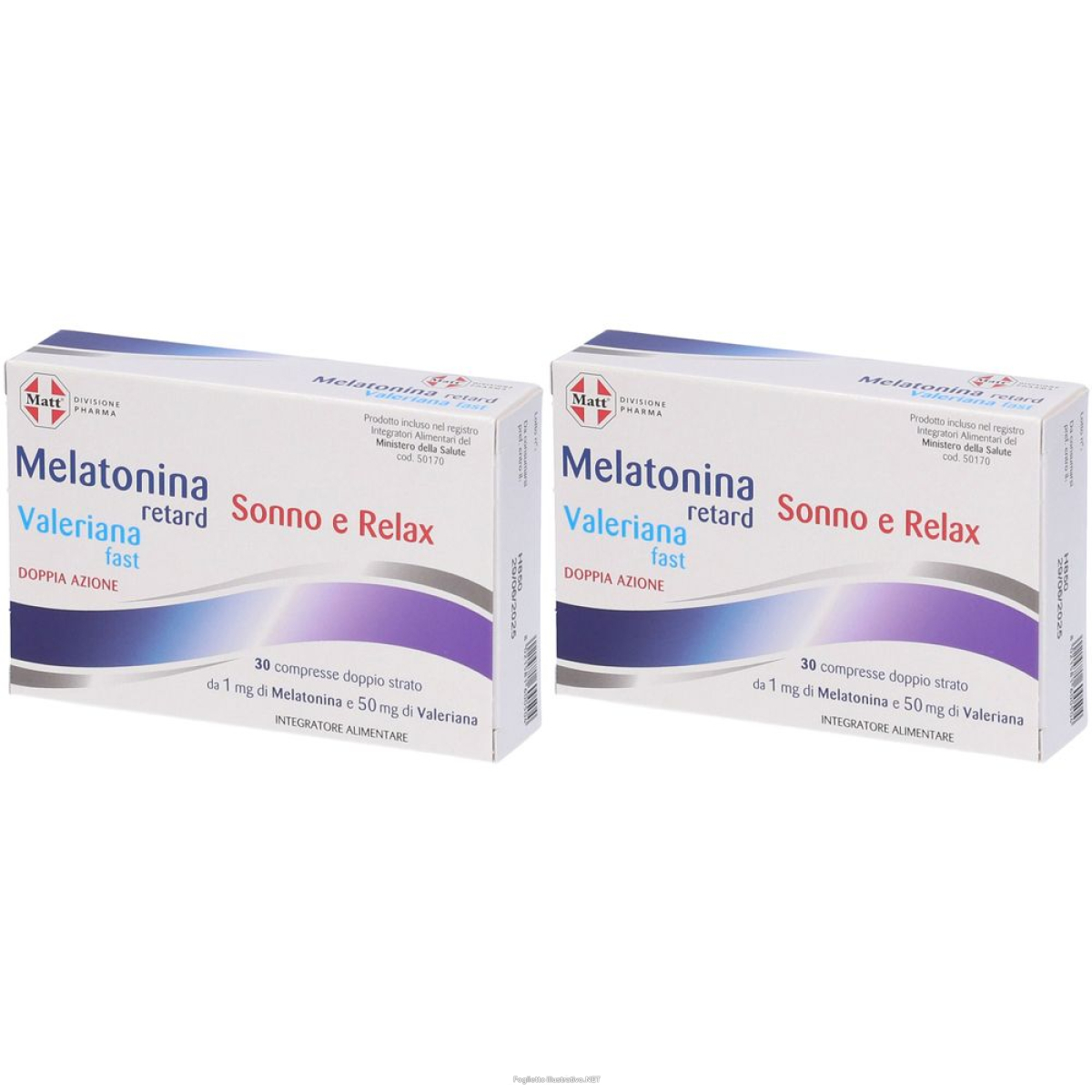 Cerca Offerte di matt melatonina retard valeriana fast set da 2 2x12 g compresse e acquista online