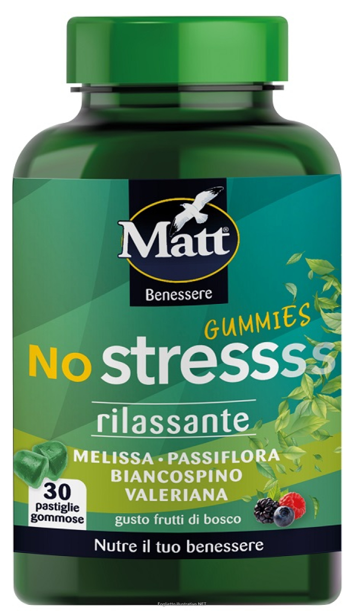 Cerca Offerte di matt no stress gummies 30 pastiglie gommose antistress per relax e benessere contro lo stress e acquista online