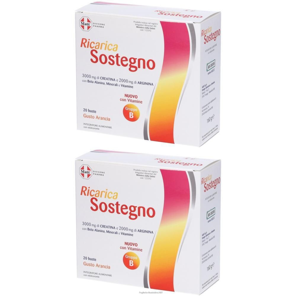 Cerca Offerte di matt ricarica sostegno gusto arancia 2x160 g polvere per soluzione ora e acquista online