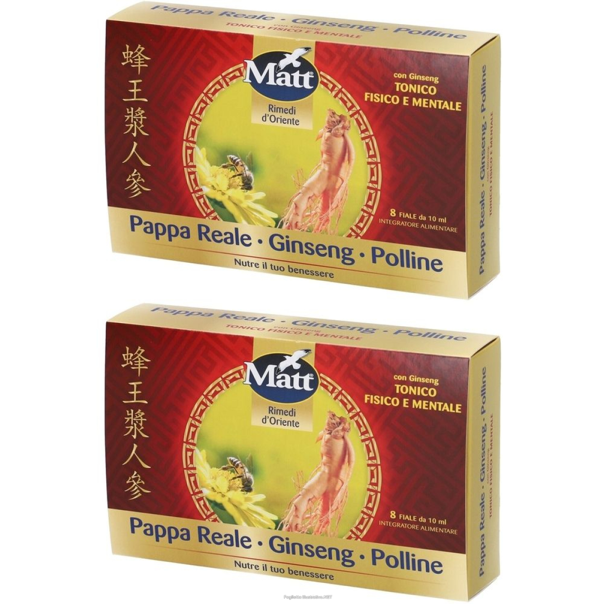 Cerca Offerte di matt rimedi d'oriente pappa reale + ginseng polline set da 2 2x8x10 e acquista online