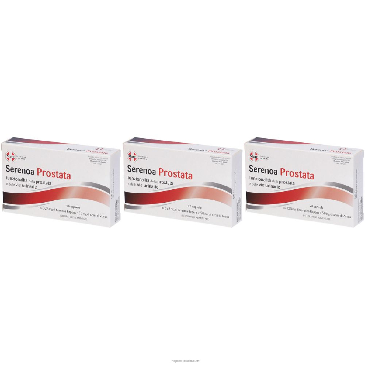 Cerca Offerte di matt serenoa prostata set da 3 3x14,6 g capsule e acquista online