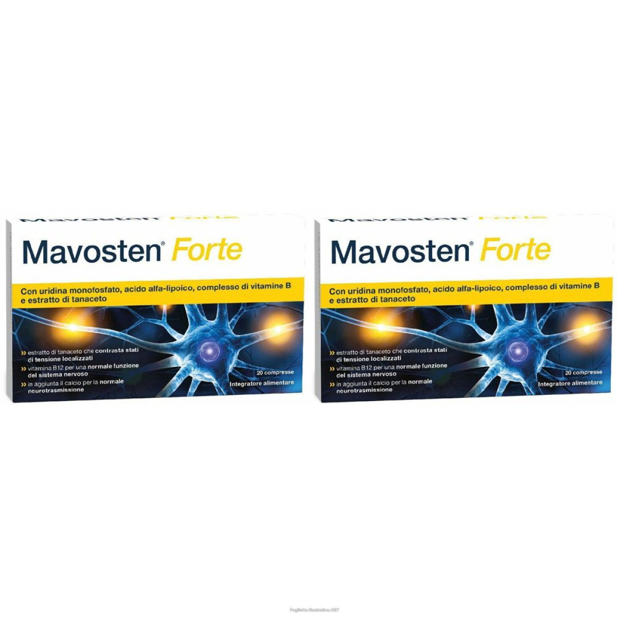 Cerca Offerte di mavosten forte set da 2 2x20 pz compresse e acquista online